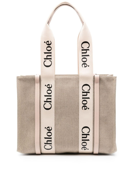 Woody Canvas Medium Tote