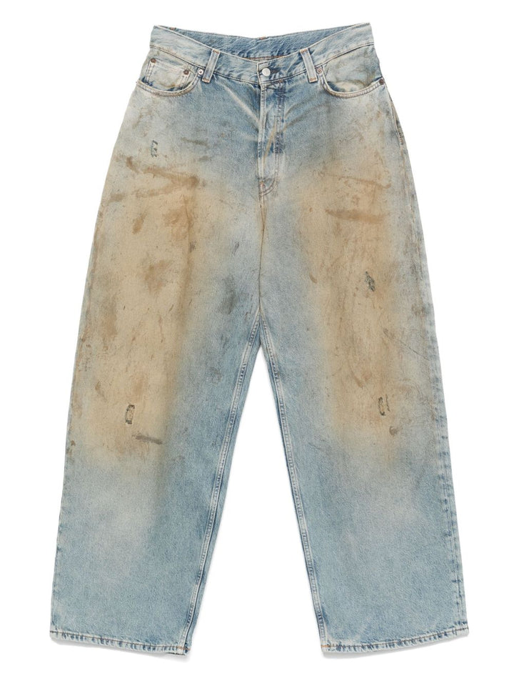 Acne Studios Jeans - Blue and green | 94cd82725ce8cfae15cbd4b3802ae0b978e8b2ec