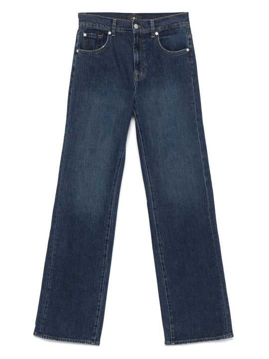 Tess Wide-Leg Denim Jeans
