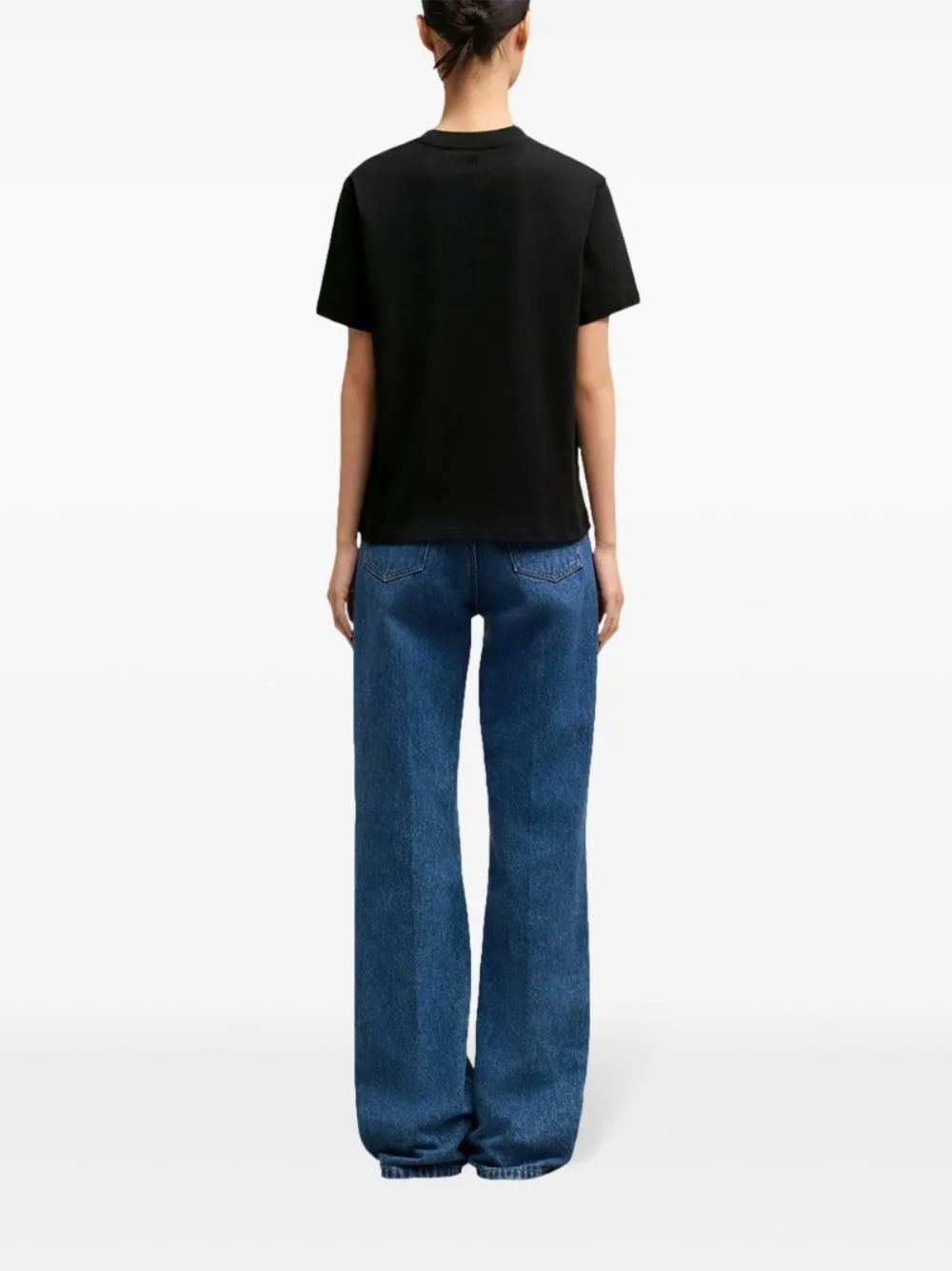 Ami Paris T-shirts and Polos - Blacks and greys | d21d3db981c2ee3bad7897a984a06d2b726e84d8