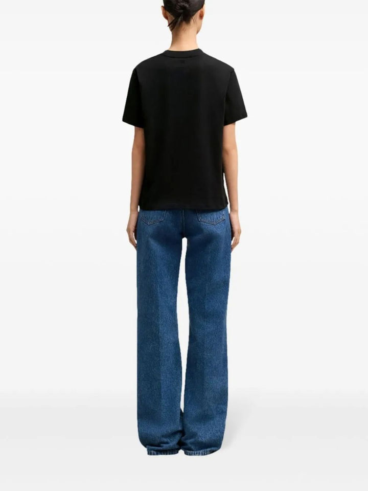 Ami Paris T-shirts and Polos - Blacks and greys | d21d3db981c2ee3bad7897a984a06d2b726e84d8