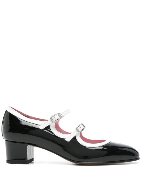 Bleuet Patent Leather Pumps