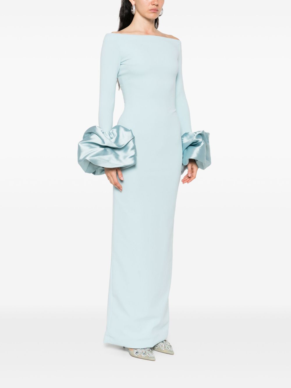 Solace London Dresses - Blue and green | e0e25ab6edf869fadee95875613958a8d76bed77