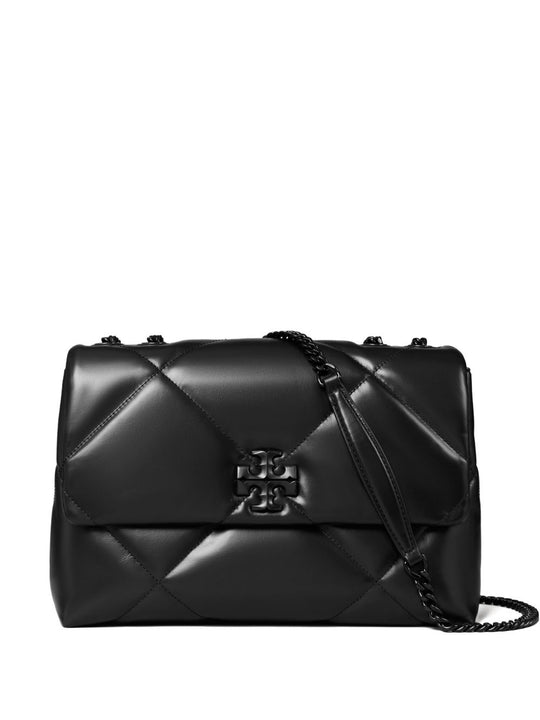 Kira Diamond Leather Shoulder Bag