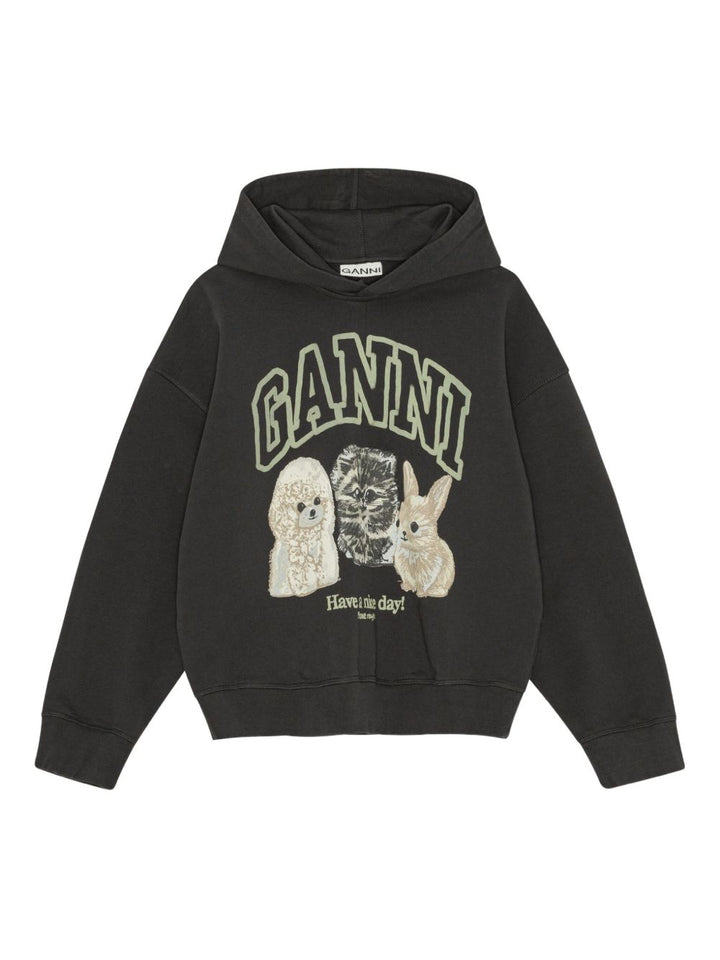 Ganni Sweaters - Blacks and greys | 3a4d29eed27f68c706df3bd74da25cab7989f864