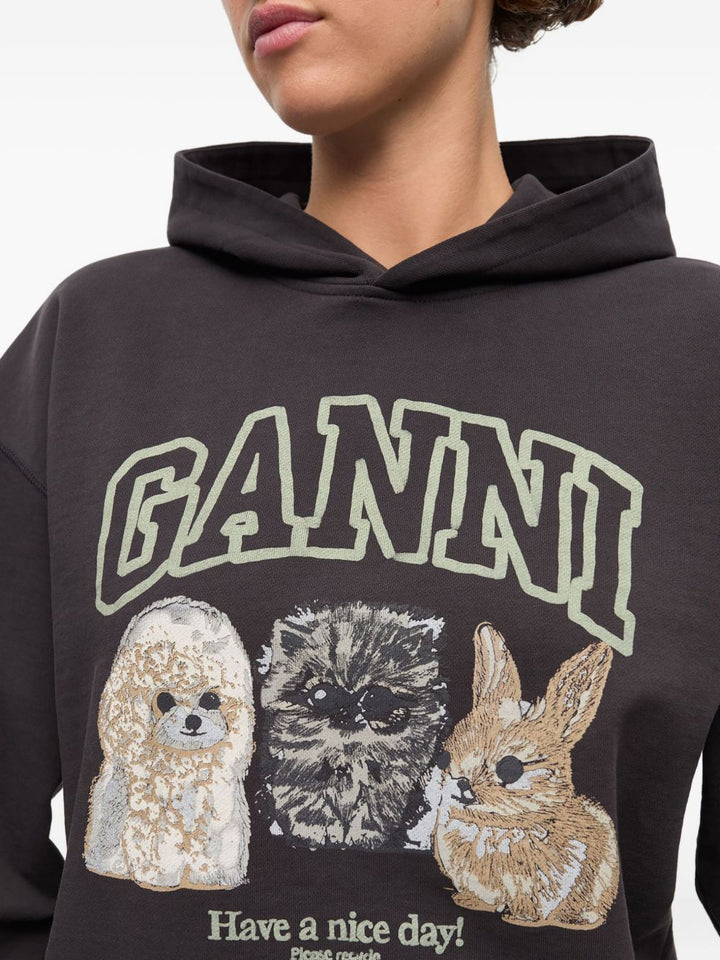 Ganni Sweaters - Blacks and greys | 872f140ae23b2ab8ab42c69afceb2e3fd68af826