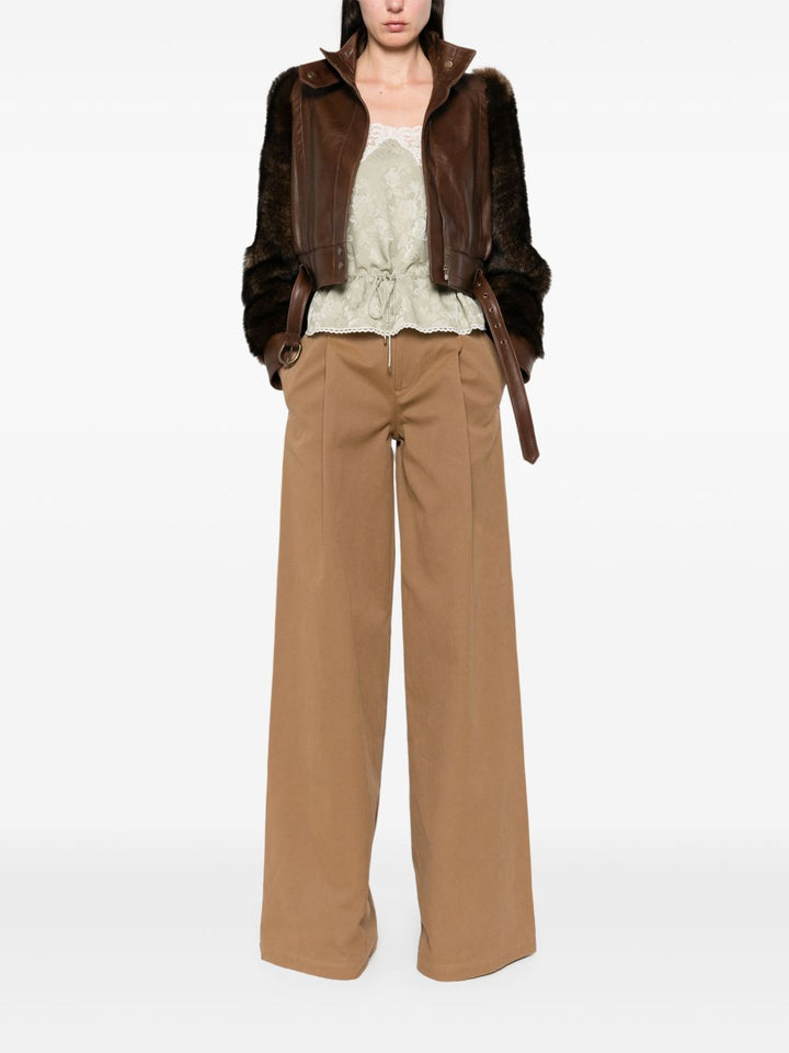 Chloè Trousers - Brown | 8ca3b8a1663ca03f456138369f8bdbf05b69589f