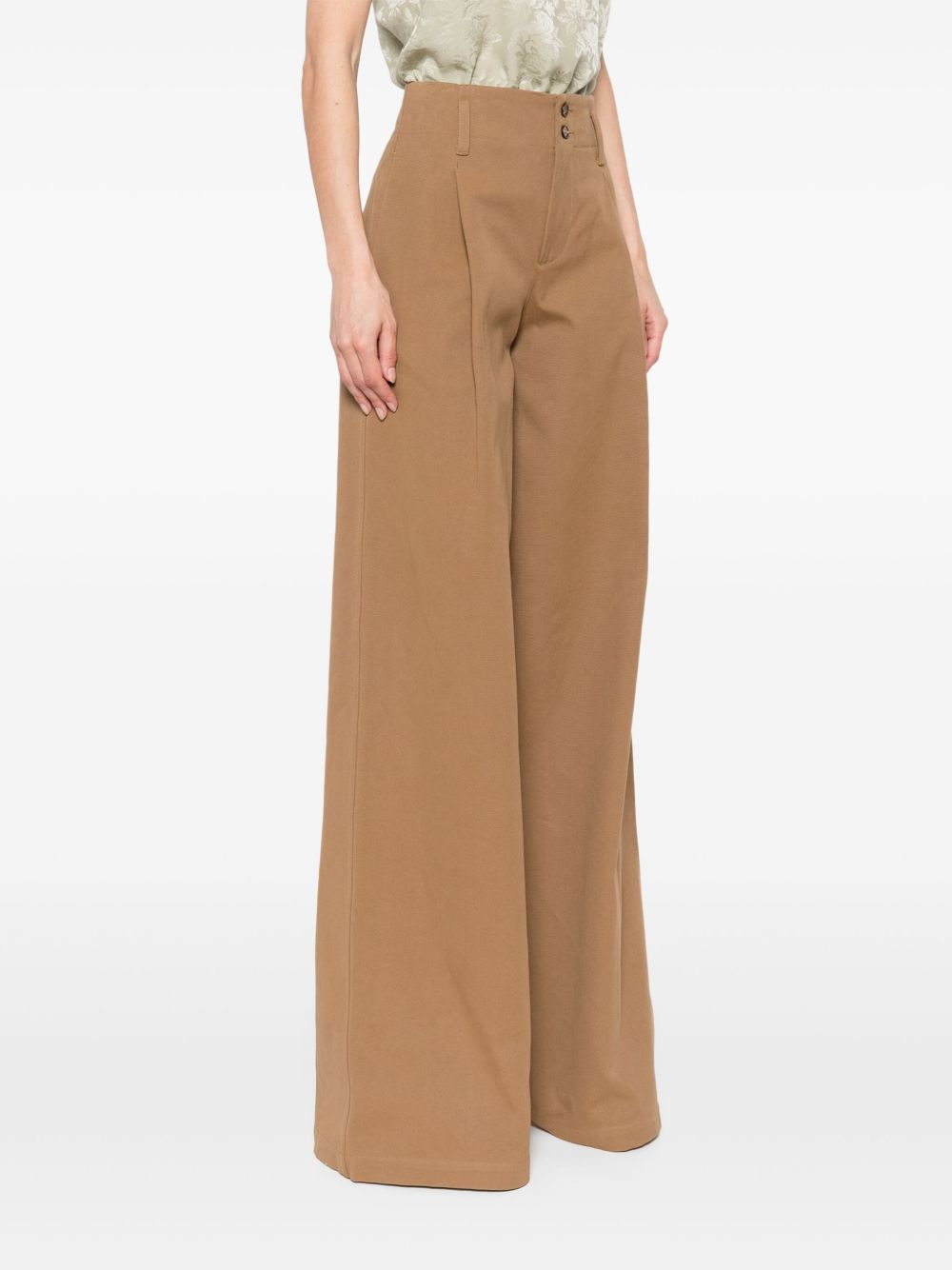 Chloè Trousers - Brown | 1e34e9cbf2ed09ed9137edaee4fab98619e02288