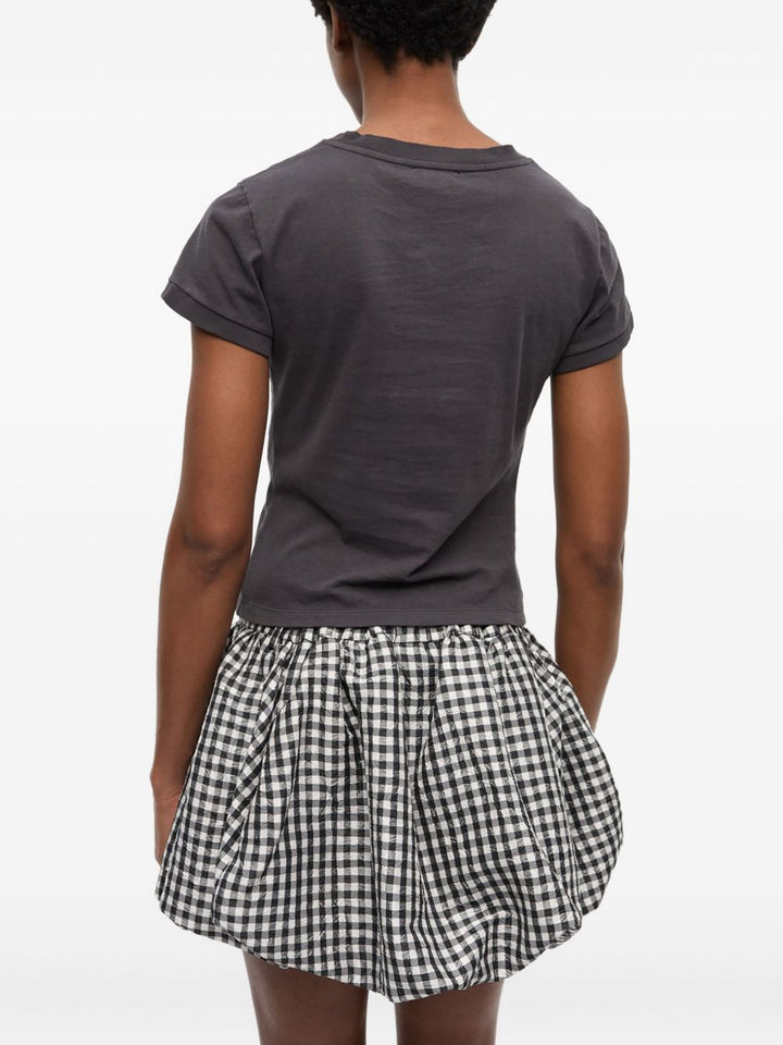 Ganni T-shirts and Polos - Blacks and greys | 071f0dacfee70c3090613cfd323aaea658c41267