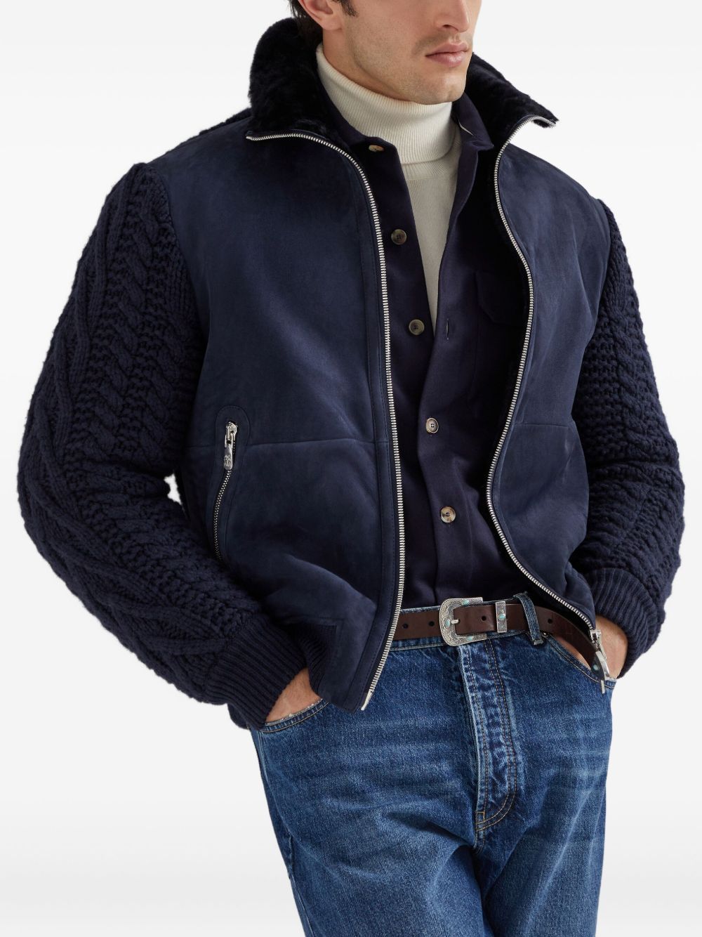 Brunello Cucinelli Shirts - Blue and green | 31de971ae095ad747d3f27e6a2c8e2f66afc6b94