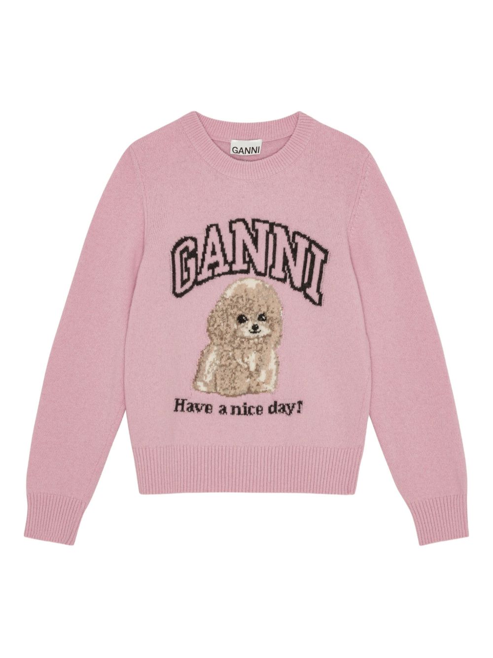 Ganni Sweaters - Light and natural | 613bea55386ccbc2b5aa424b255ab0dc72309da4