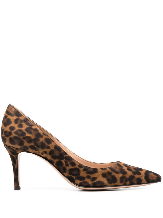 Gianvito 70 Suede Leather Pumps