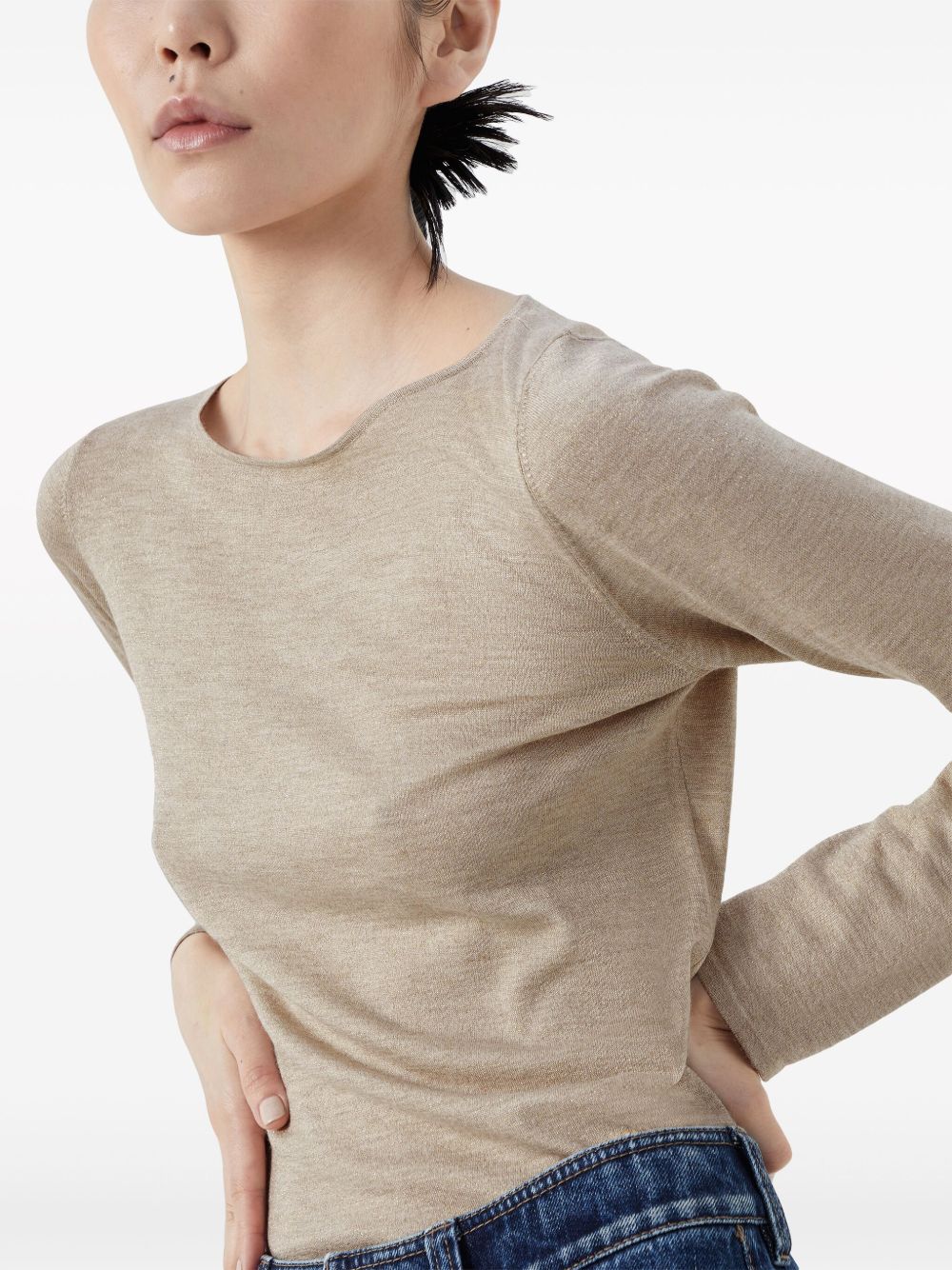 Brunello Cucinelli Sweaters - Light and natural | ff99f4e6681541faf831dcda35d1b3e9bc15347c