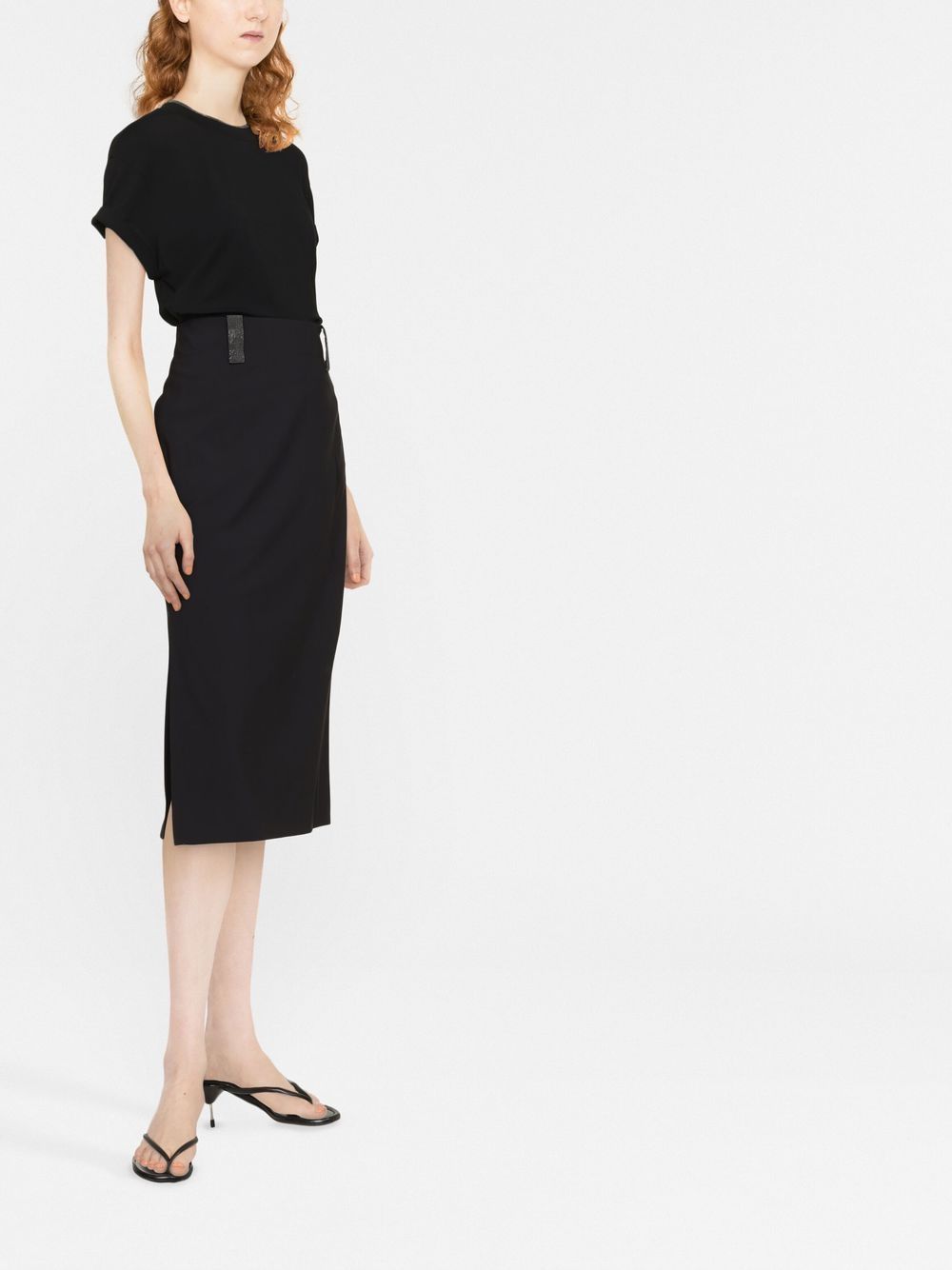 Brunello Cucinelli T-shirts and Polos - Blacks and greys | 4b5dacbe17b05298703cf411ab13ad5c566bf2aa