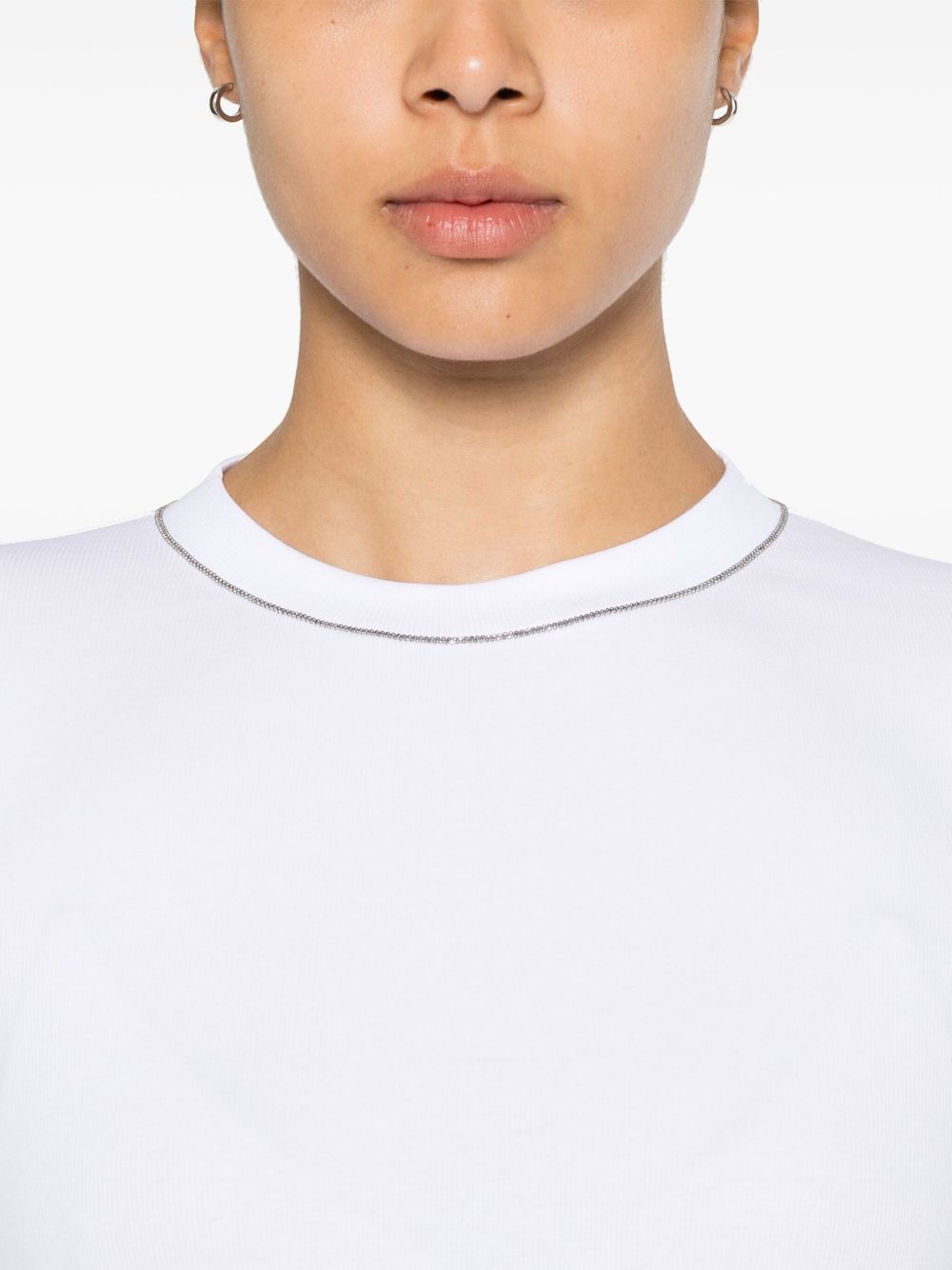 Brunello Cucinelli T-shirts and Polos - Light and natural | f05223d9f6c4129530120d5af20b3bc5cd20ff20