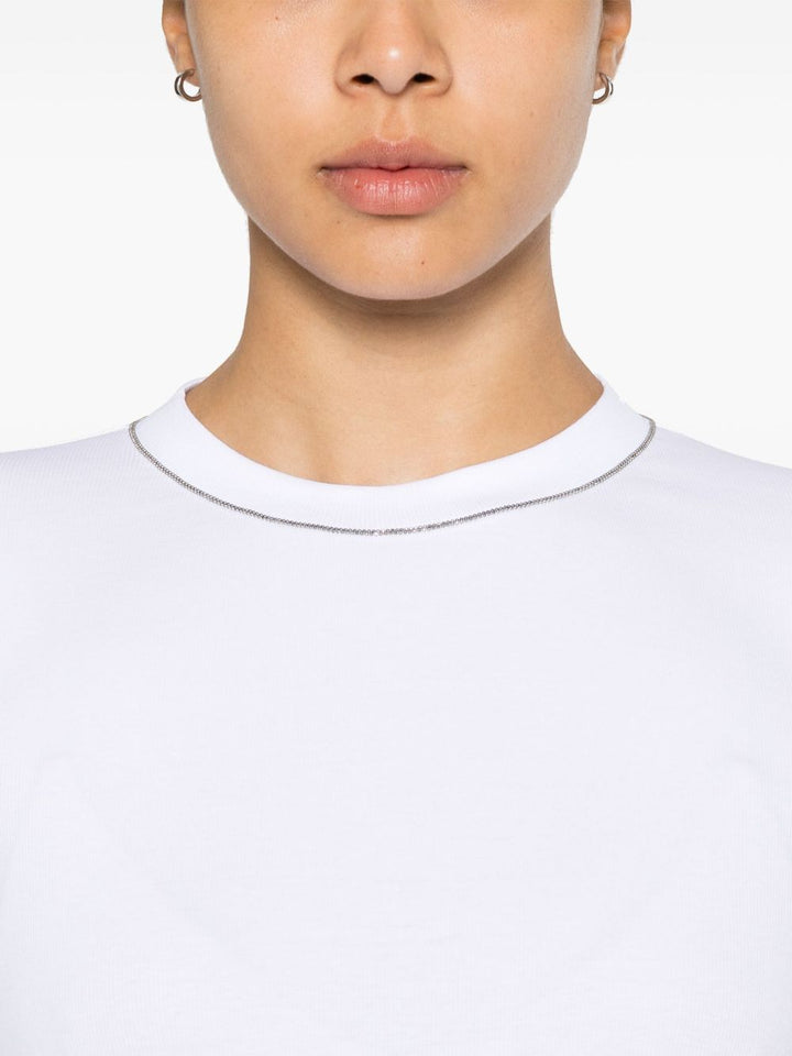 Brunello Cucinelli T-shirts and Polos - Light and natural | f05223d9f6c4129530120d5af20b3bc5cd20ff20