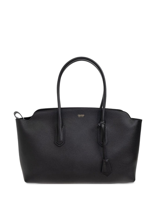 Large Leather Shopping Bag