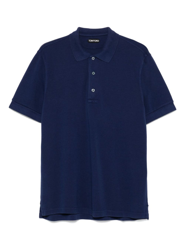 Tom Ford T-shirts and Polos - Blue and green | 65c451accf52dd6c656f896e462037ef0925a986