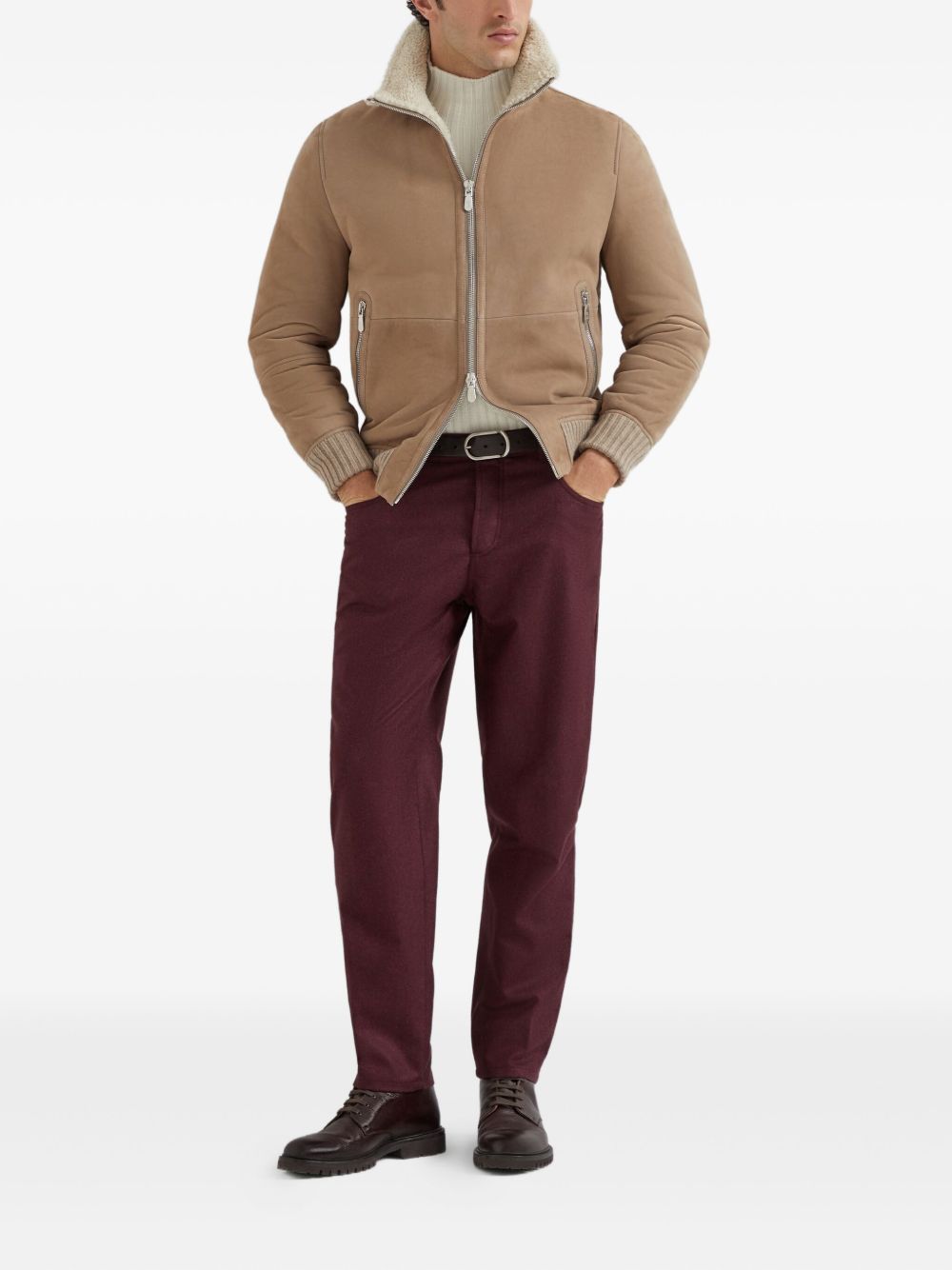 Brunello Cucinelli Coats - MARRONE | 5cf711caff7e48b9092b73c6ac7071acfffd5c9d