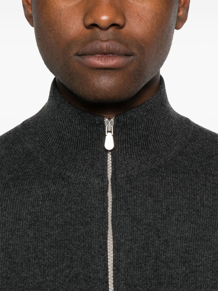 Brunello Cucinelli Sweaters - Blacks and greys | b783edcbcba63de5357cdb6bb6641e33ec77f842