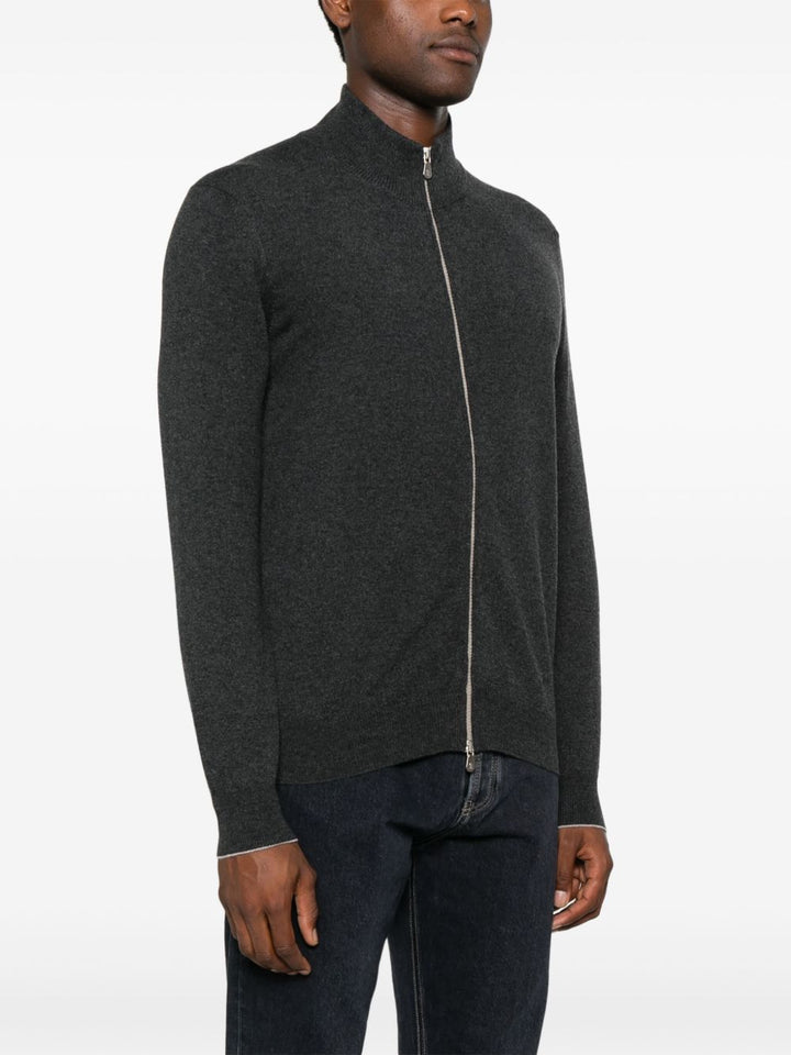 Brunello Cucinelli Sweaters - Blacks and greys | 354de4a8492e9a35a3553752c873720ab30c4dc4