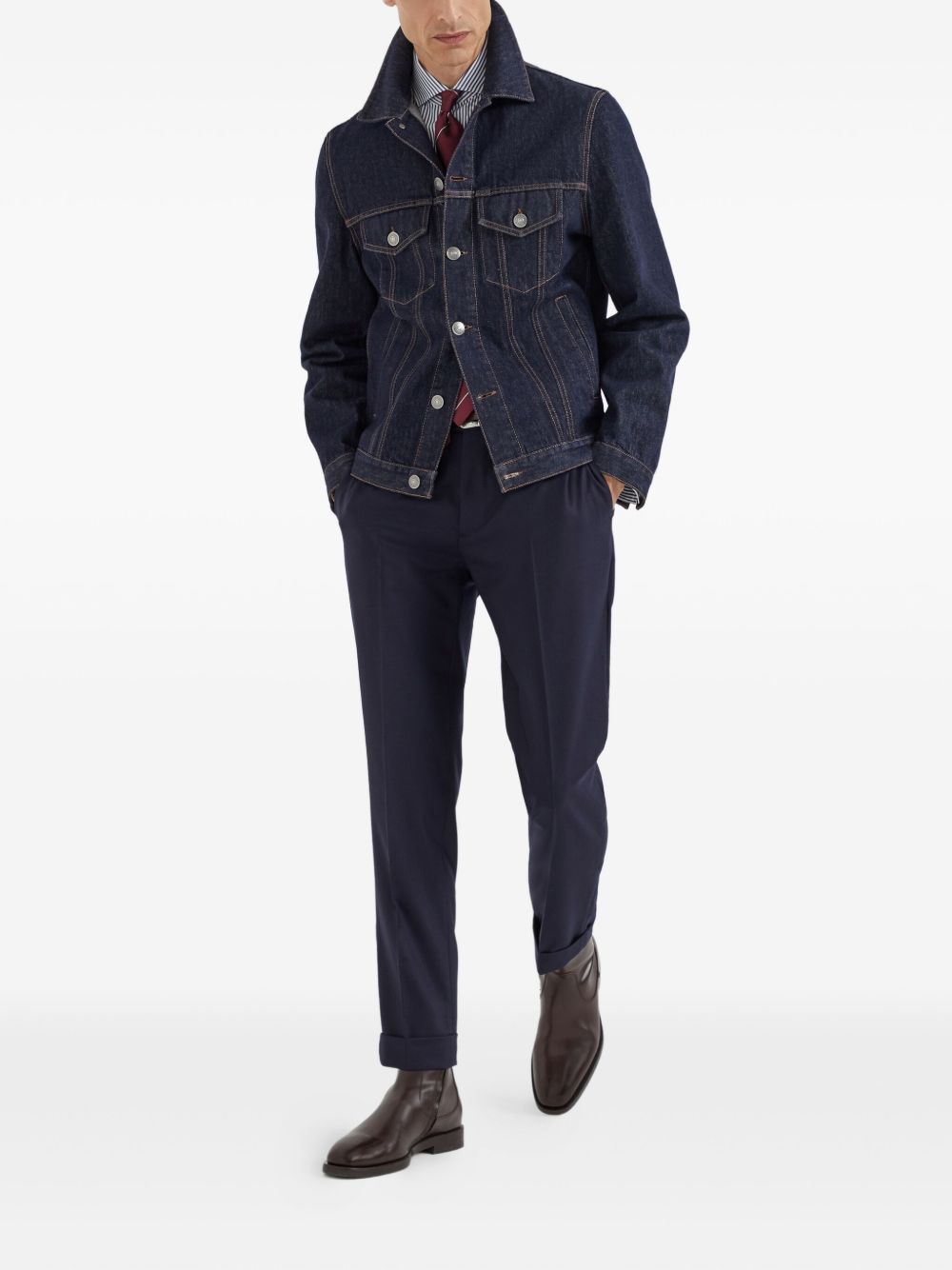 Brunello Cucinelli Shirts - Blue and green | 3e6c9e625fe5bf5cd20773234190c664e12408f9