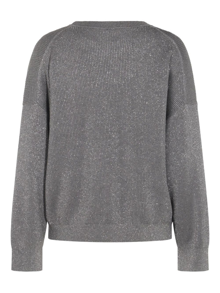 Brunello Cucinelli Sweaters - Blacks and greys | 812cf74b5d8bcb47bc518dbe6b1de134ed973f36