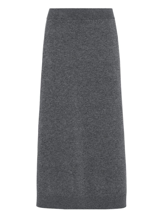 Cashmere Midi Skirt
