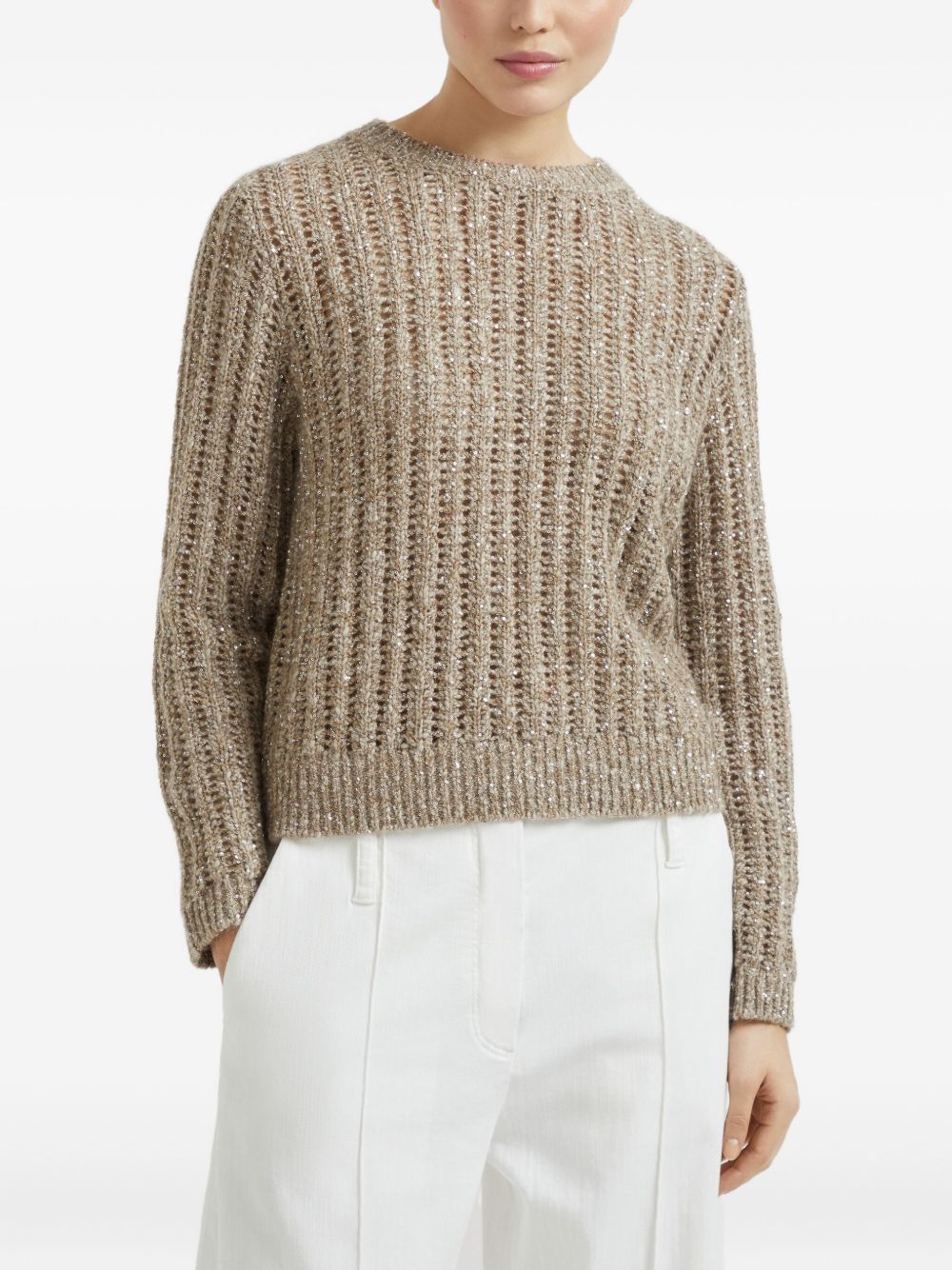 Brunello Cucinelli Sweaters - Light and natural | 7e50893159a14bf67b30d368c767af64c4c35a29