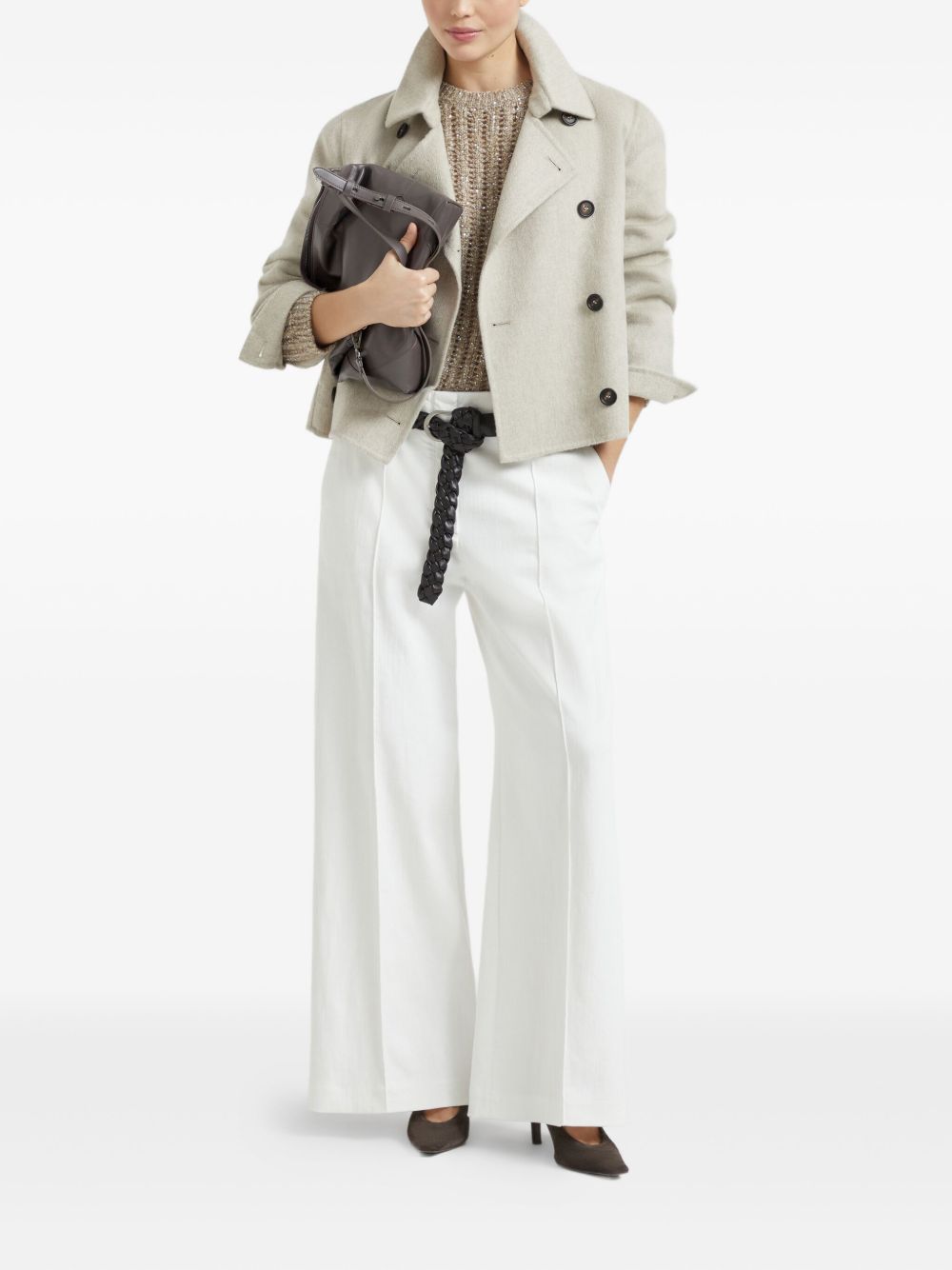 Brunello Cucinelli Sweaters - Light and natural | 6d359a4ec0afd4e658b4a9b5521e4ea5082e38e2