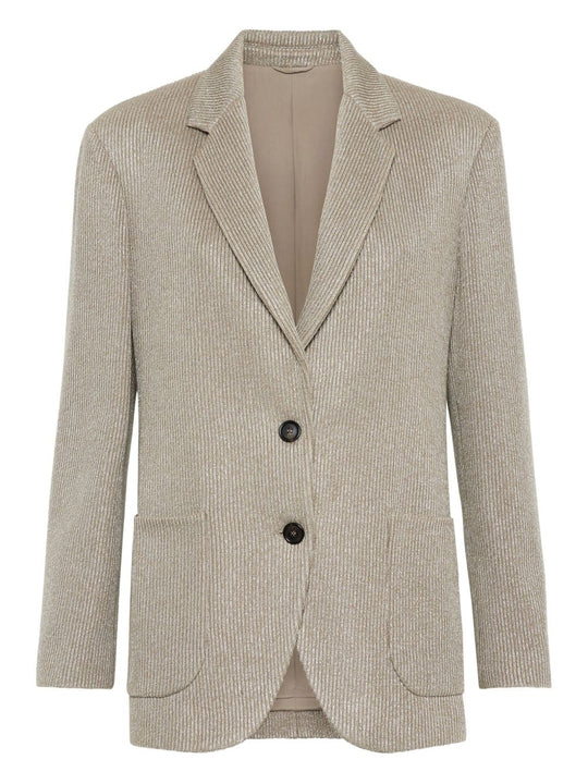 Cotton Single-Breasted Jacket