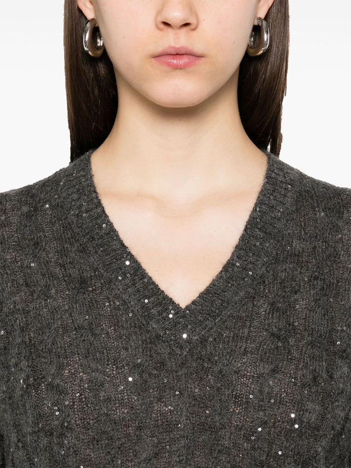 Brunello Cucinelli Sweaters - Blacks and greys | 26a6d54e02ca979d59351c899b94ce0f86510104