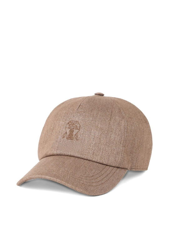 Linen Blend Baseball Cap
