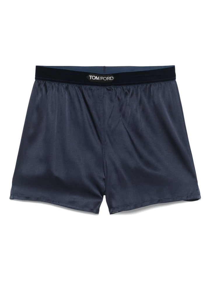 Tom Ford Shorts - Blue and green | 1f8c6cc74d548151b139adcd6a5a133f098166d7