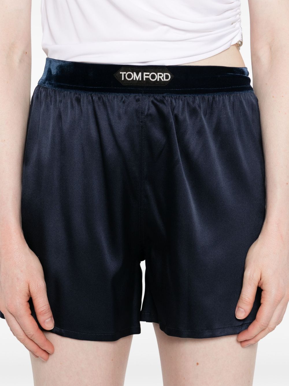 Tom Ford Shorts - Blue and green | 8c4c24332715ead417b1f0365fd9cfeb382a56e9