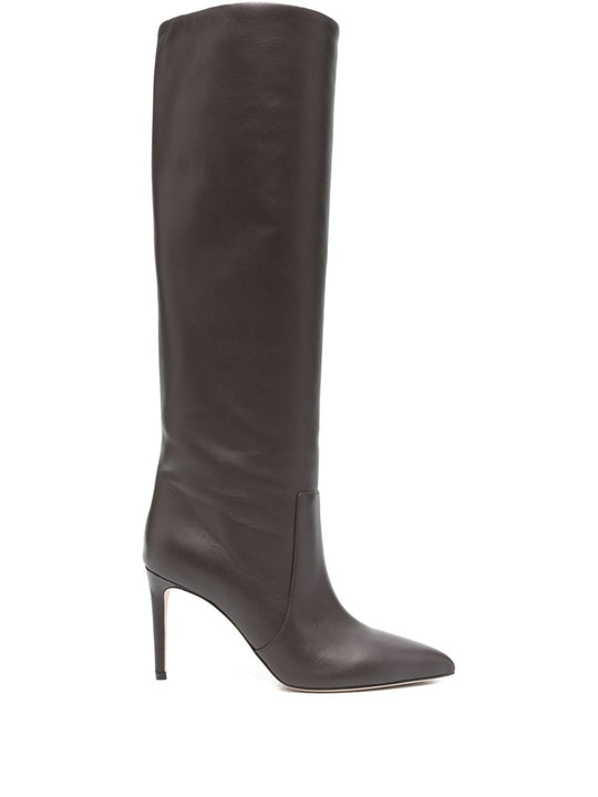 Stiletto Leather Boots