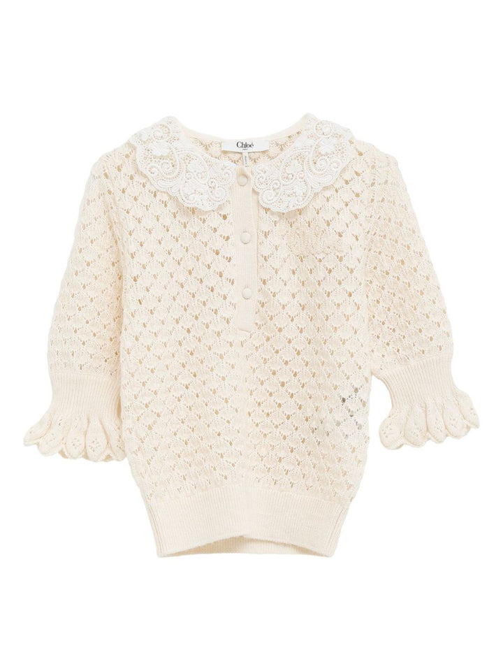 Chloè Sweaters - Light and natural | 8f633b2ce6ad57d6764bccc2339e4e8a5f0dc292