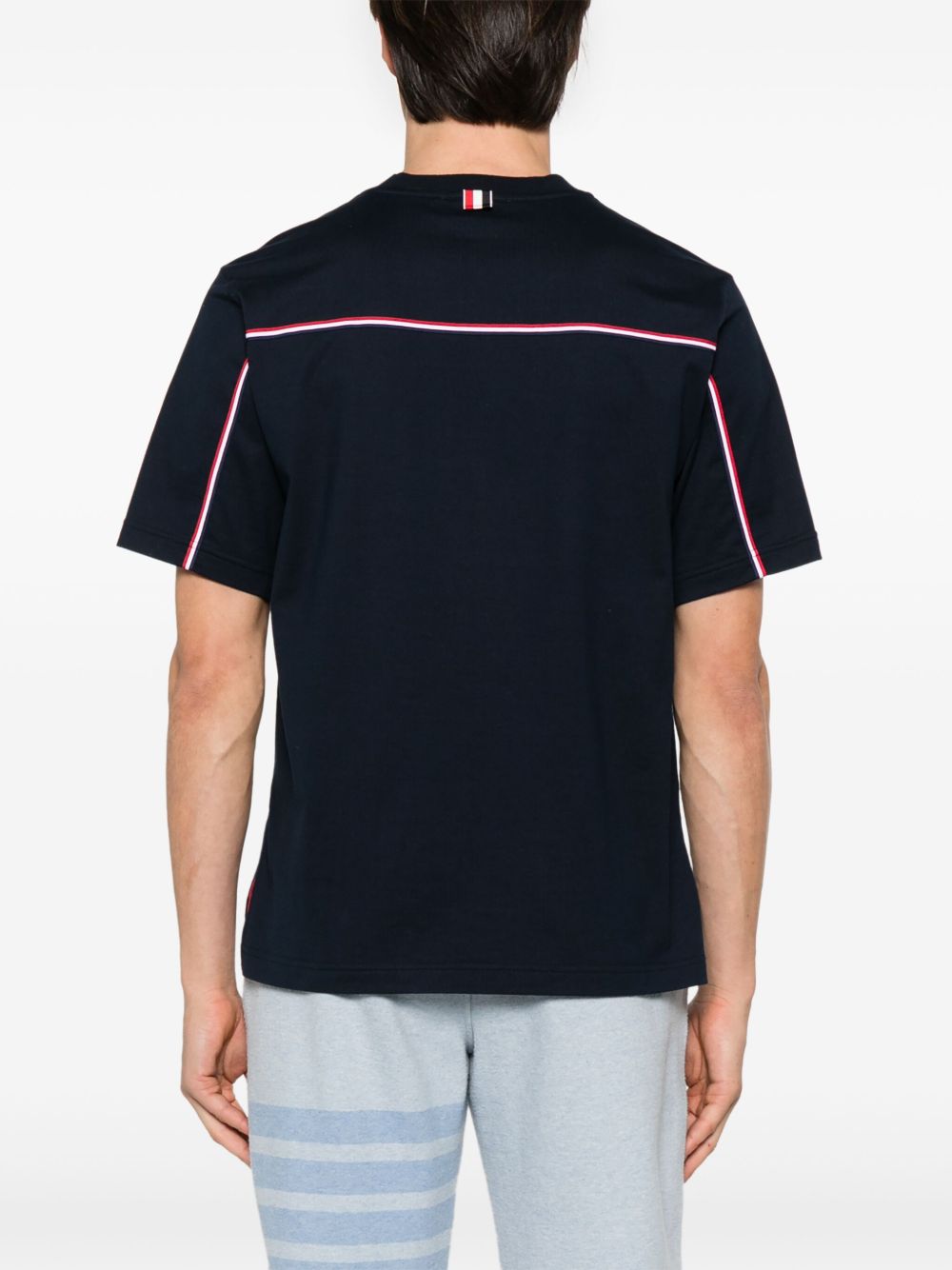 Thom Browne T-shirts and Polos - Blue and green | c2674d67fdf4180ff6cbdcf4e2f76f50cb35a2f8