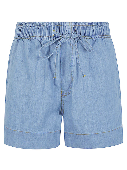 Denim Cotton Shorts