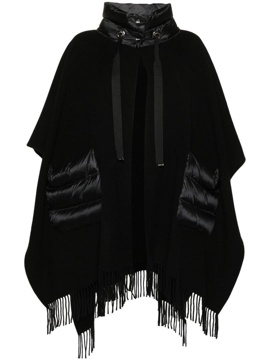 Wool And Nylon Cape