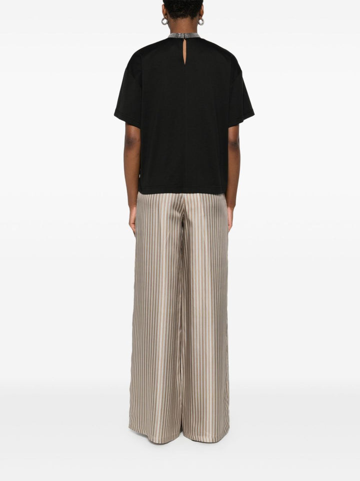 Fabiana Filippi Top - Blacks and greys | 4051107d1568751fe9ab804d78bb8612a514af47