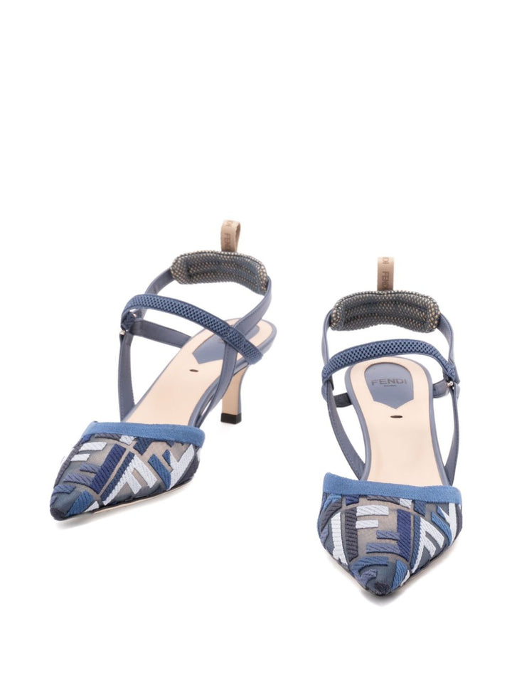 Fendi With Heel - Blue and green | b2a471424ef763d7166507cad751b2809c0a93cd
