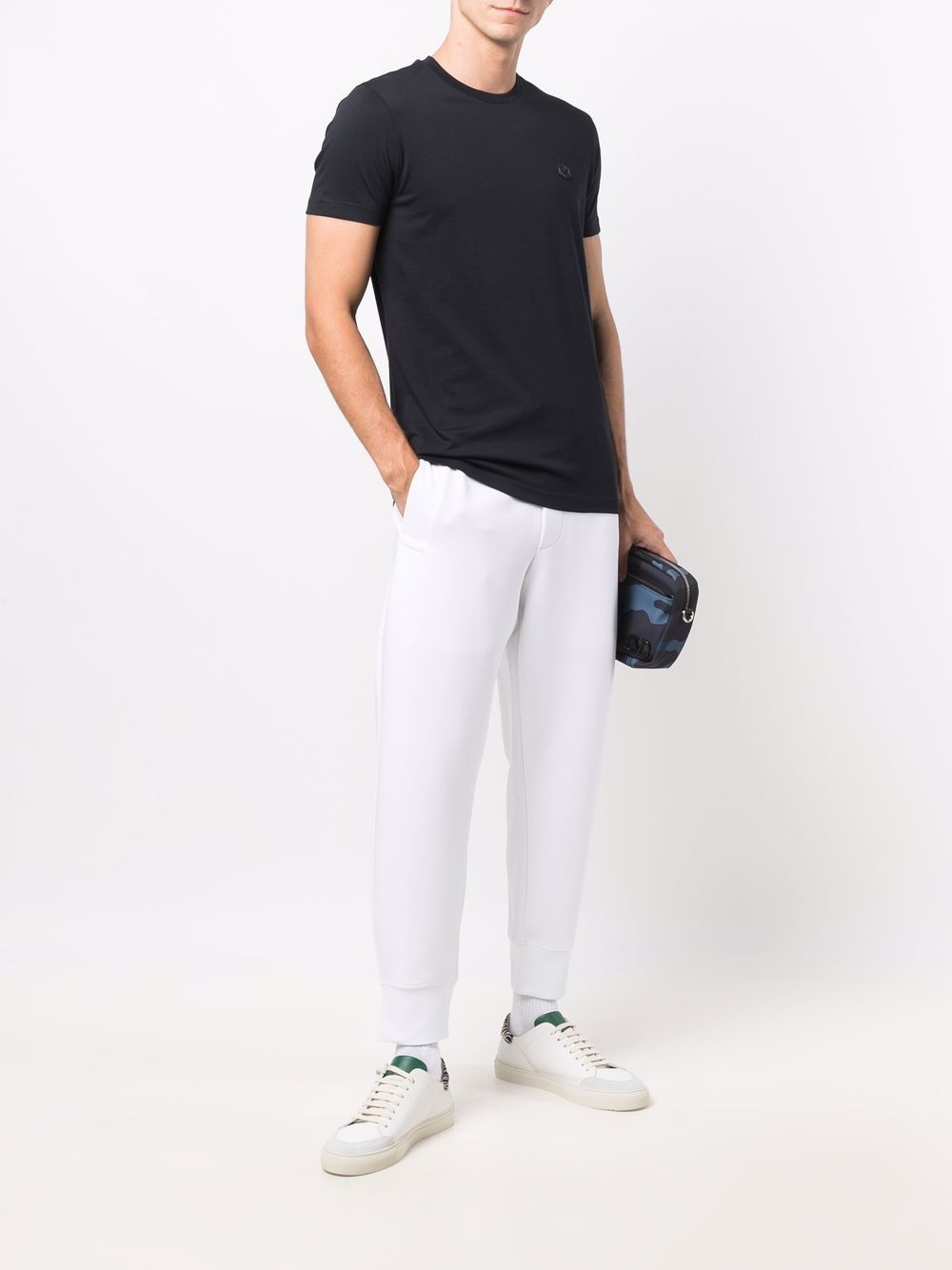 Emporio Armani T-shirts and Polos - Blue and green | c04a83aba77f65fd0763a166d80752e0abab8b71