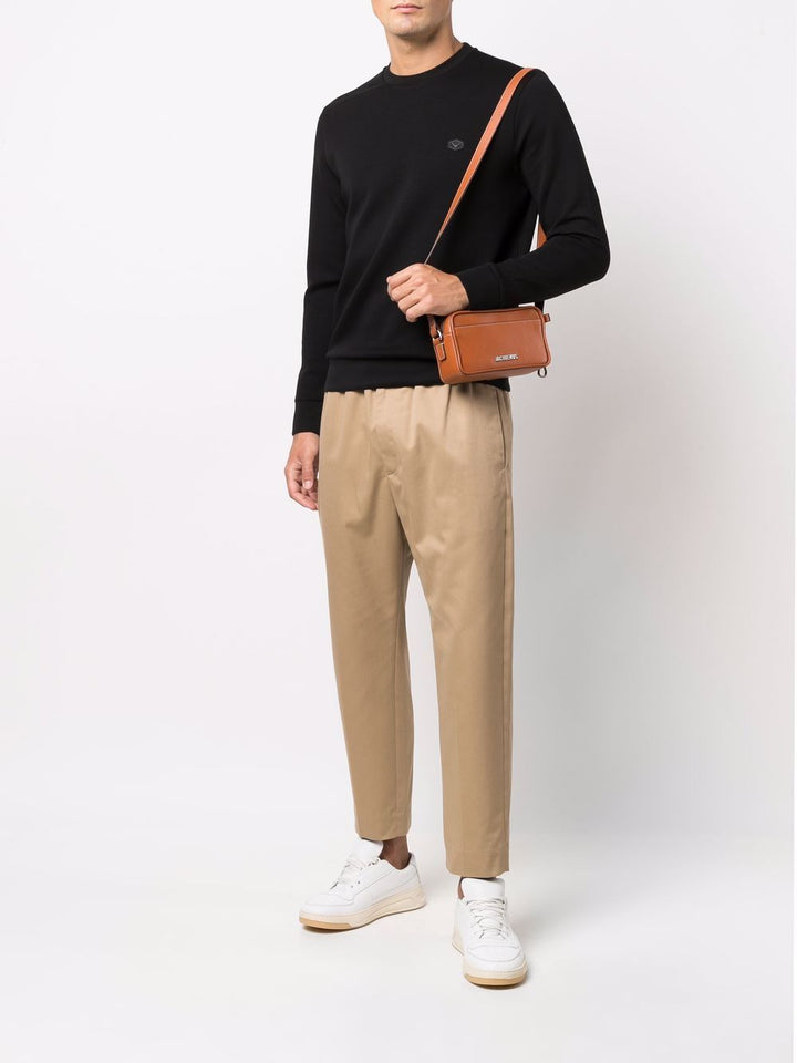 Emporio Armani Sweaters - Blacks and greys | d1273dae46e2f6e59d6d0efb44d7ecc657f155fc