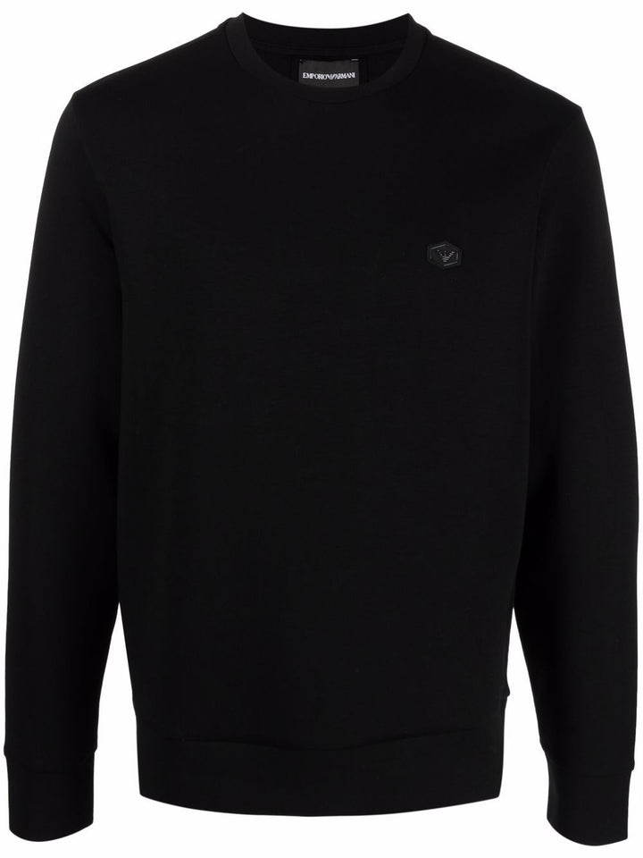 Emporio Armani Sweaters - Blacks and greys | b6f1d300c563acbaef04f0106e0a3efe0cd79fd5