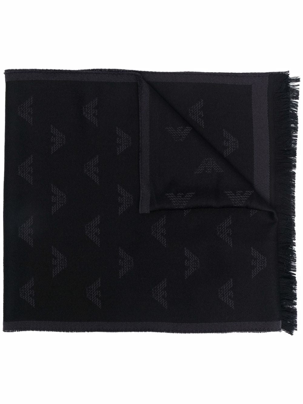 Emporio Armani Scarfs - Blacks and greys | aa29b6f6878cdcb0f29c5bb8869eb3a804dca6ee