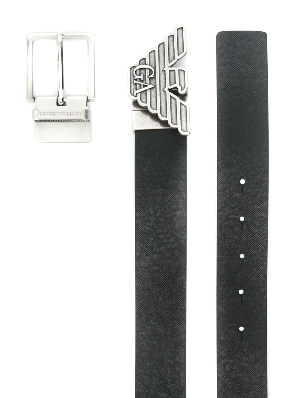 Emporio Armani Exclusive Belts - Blacks and greys | 3dbe7cae28d9661960e9b841a5a891d635f52bfe