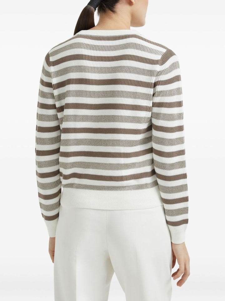 Brunello Cucinelli Sweaters - Light and natural | c7ca1cd0c9b703308f04dc5c87d20eed978d6d07