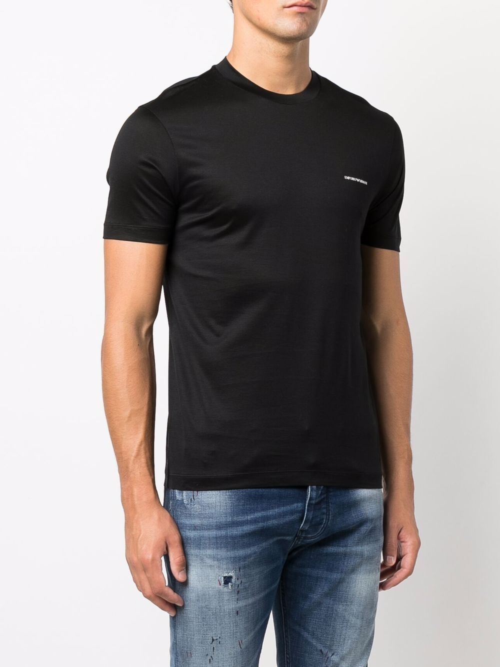 Emporio Armani T-shirts and Polos - Blacks and greys | c527d565f9f7599628c1ce5ef6c4220a9ceffe40