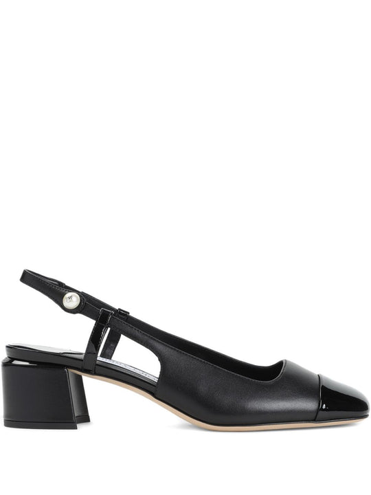 Elisa Patent Leather Slingback Pumps